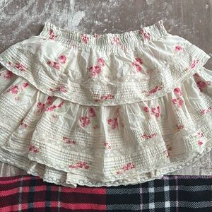 LoveShackFancy Ruffle Mini - never worn! - Berry Moment - Large